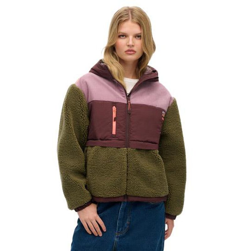 Superdry Hooded Fleece Jacket image number 0